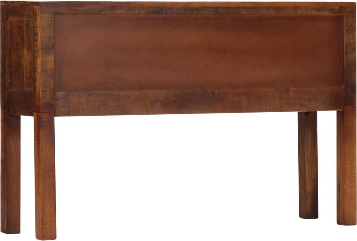 Vidaxl Dressoir 118x30x75 Cm Massief Mangohout - Bruin