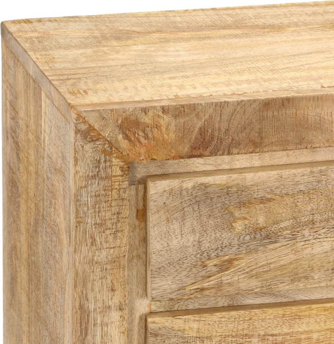 Vidaxl Dressoir 120x30x75 Cm Massief Mangohout - Bruin