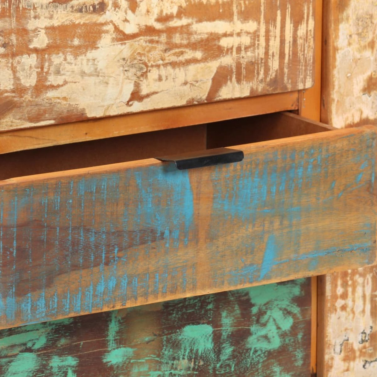 Vidaxl Dressoir 175x40x75 Cm Massief Gerecycled Hout - Bruin