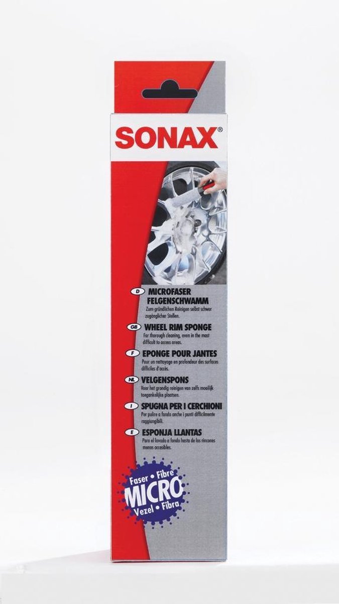 Sonax Velgenspons Microvezel - Blanco
