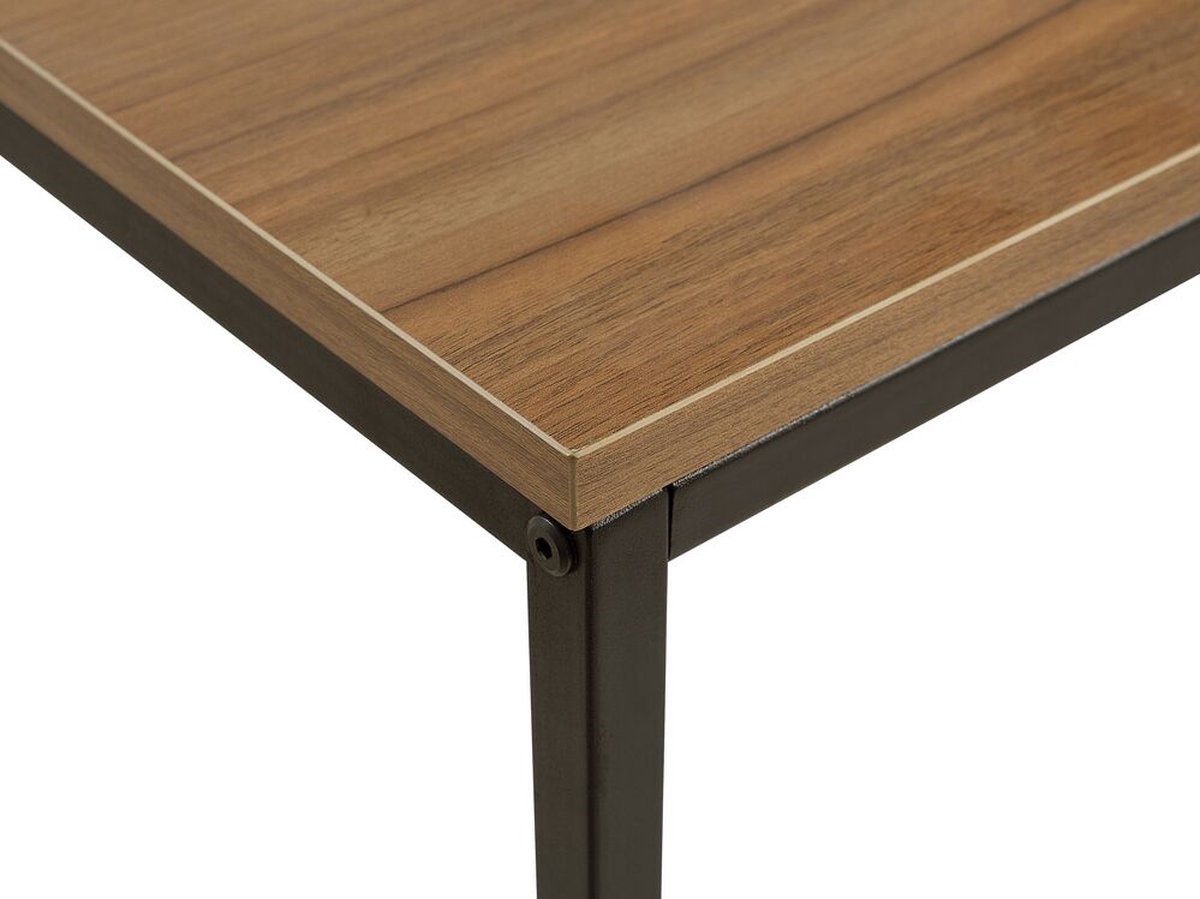 Beliani Tulia Kaptafel Mdf 30 X 100 Cm - Bruin