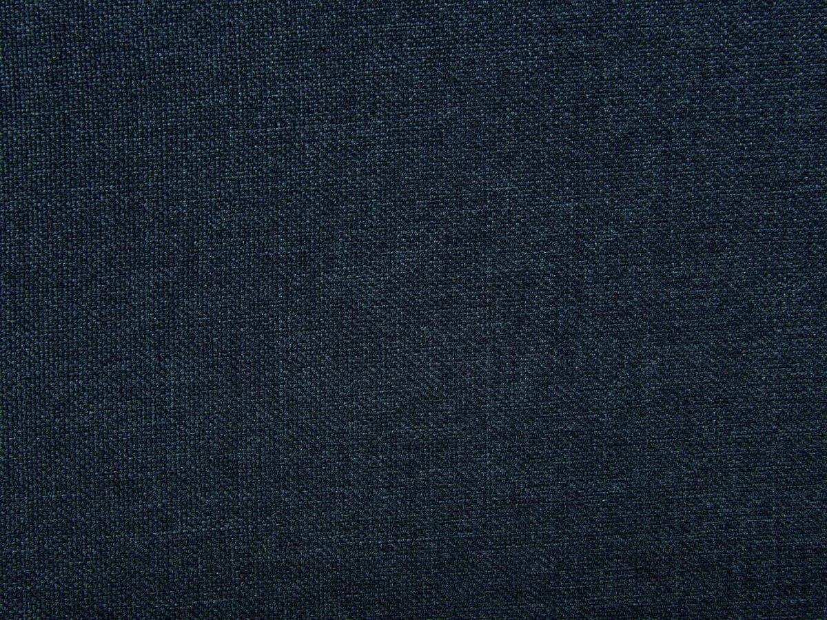Beliani Libourne Bedbank Polyester 184 X 220 Cm - Blauw
