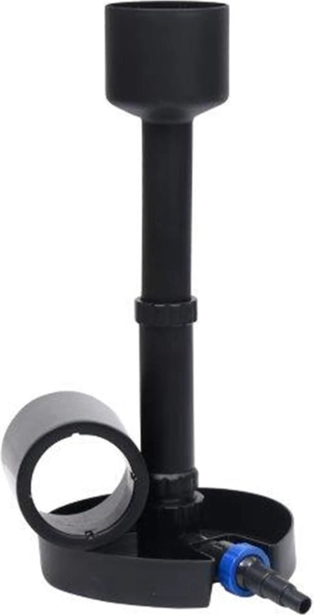 Vidaxl Oppervlakteskimmer Vijver Staand - Zwart