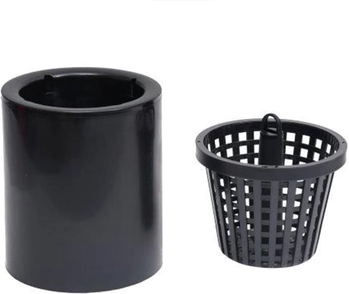 Vidaxl Oppervlakteskimmer Vijver Staand - Zwart