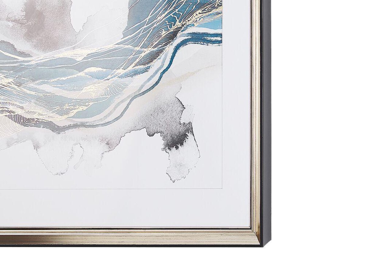 Beliani Bagi Wanddecoratie Papier 4 X 60 Cm