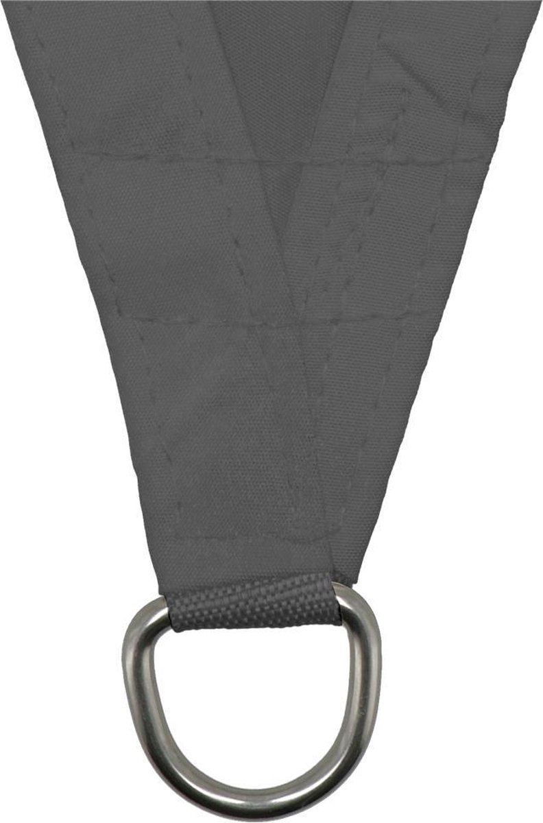 Livin'outdoor Schaduwdoek Outdoor Polyester Driehoek 500 Cm Antraciet - Grijs