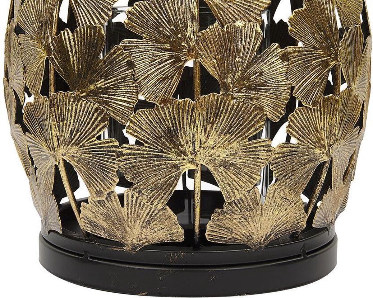 Beliani Somerset Windlicht Metaal 20 X 20 Cm - Goud