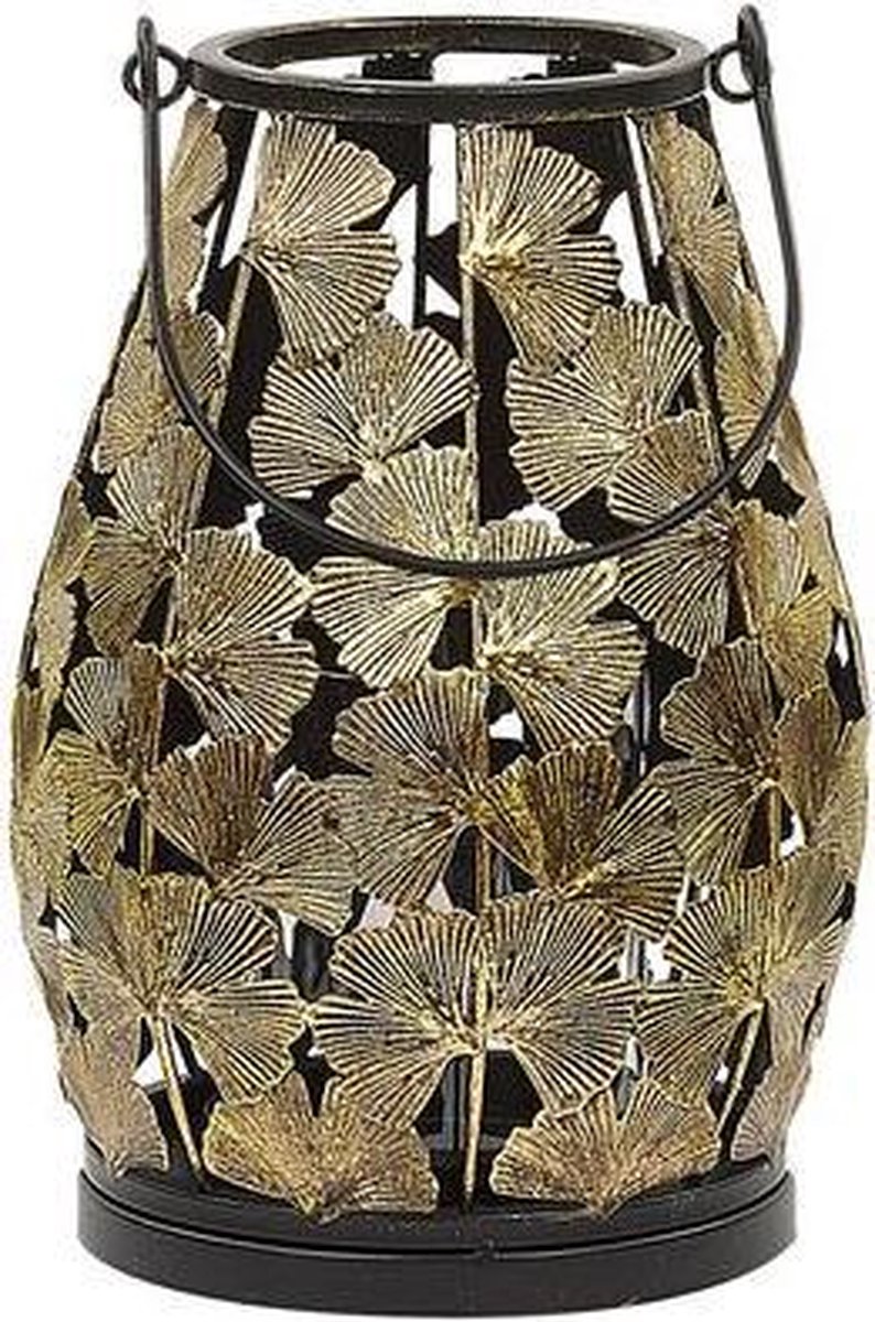 Beliani Somerset Windlicht Metaal 20 X 20 Cm - Goud
