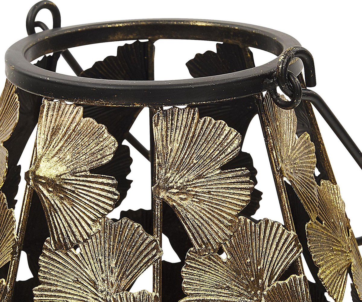 Beliani Somerset Windlicht Metaal 20 X 20 Cm - Goud