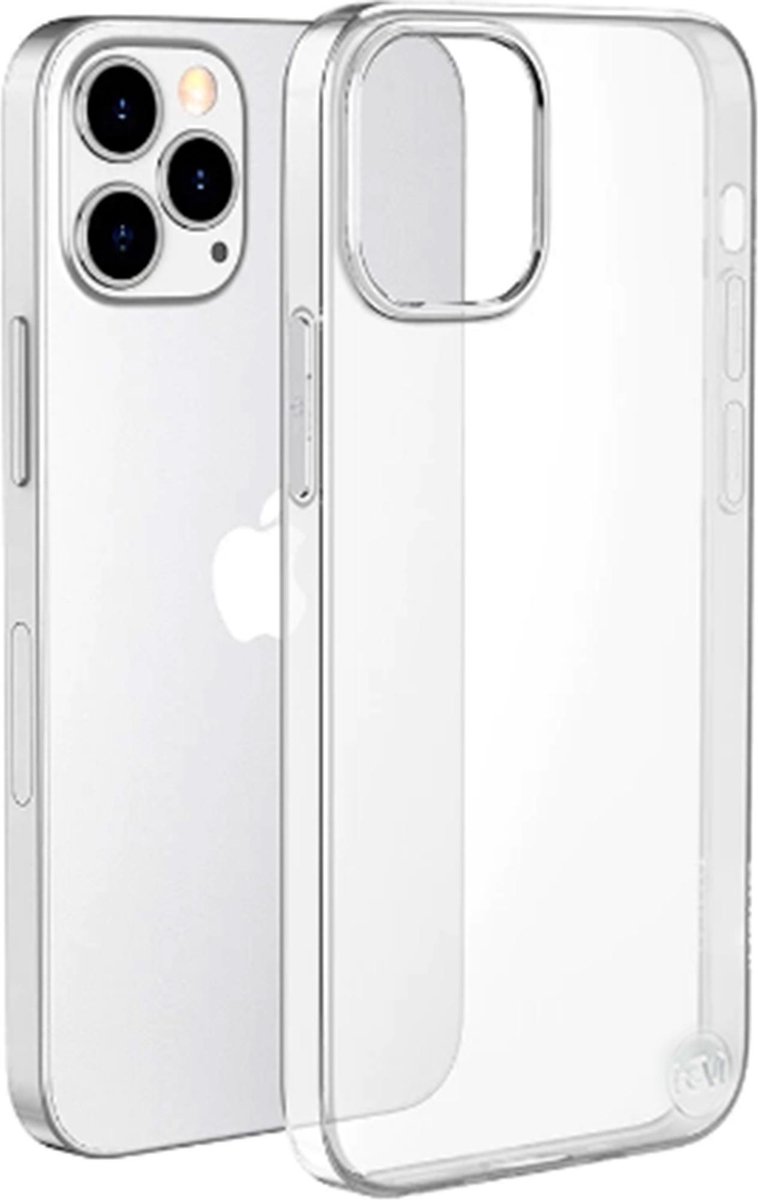 Hem Iphone 12 Pro Max Siliconenhoesje- Transparant Siliconenhoesje Iphone 12/ Siliconen Gel Tpu / Back Cover
