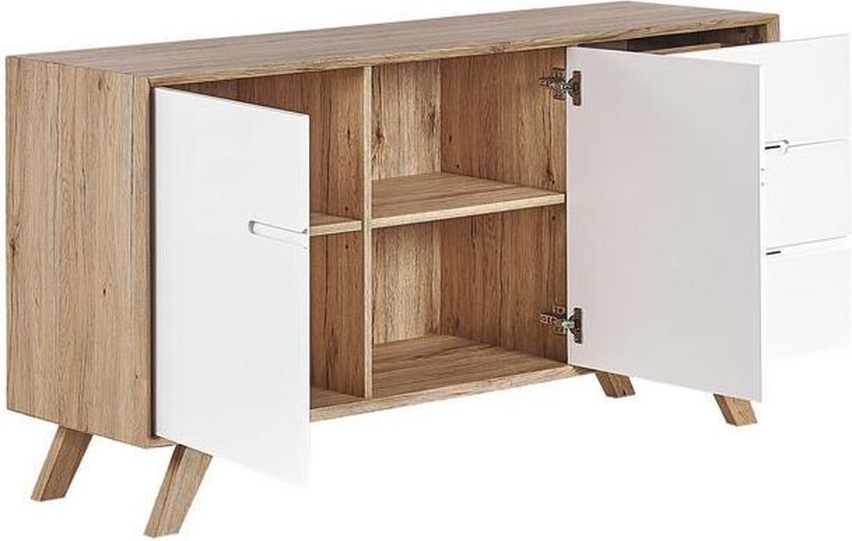 Beliani Forester Sideboard Mdf 40 X 140 Cm - Bruin
