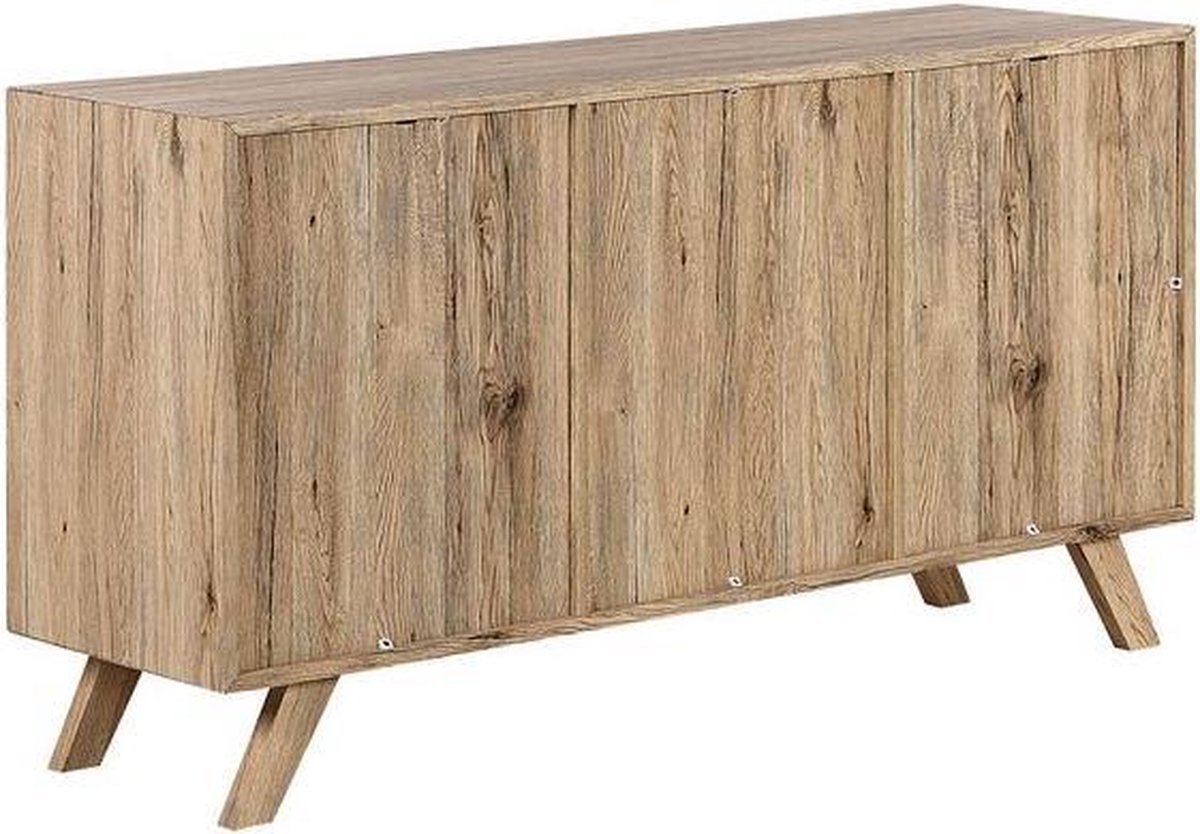 Beliani Forester Sideboard Mdf 40 X 140 Cm - Bruin