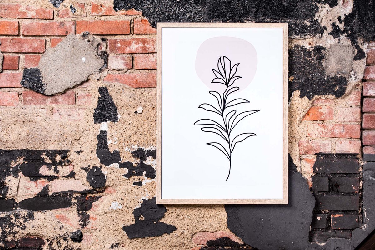 Henzo Fotolijst - Modern - Fotomaat 60x90 Cm - Licht - Bruin