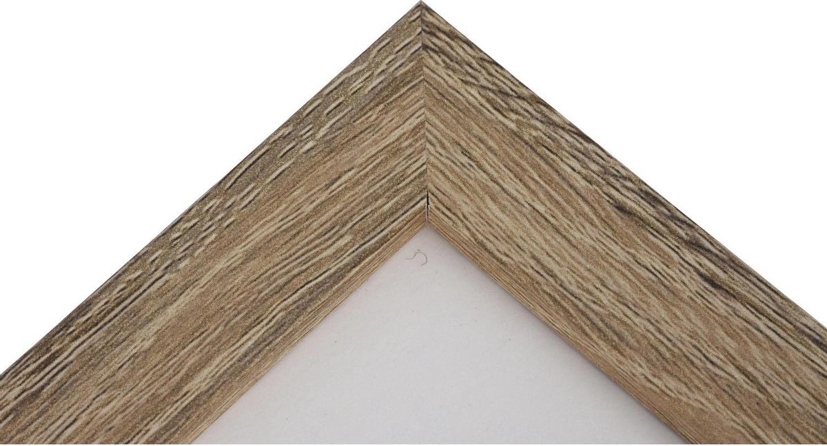 Henzo Fotolijst - Modern - Fotomaat 60x90 Cm - Licht - Bruin