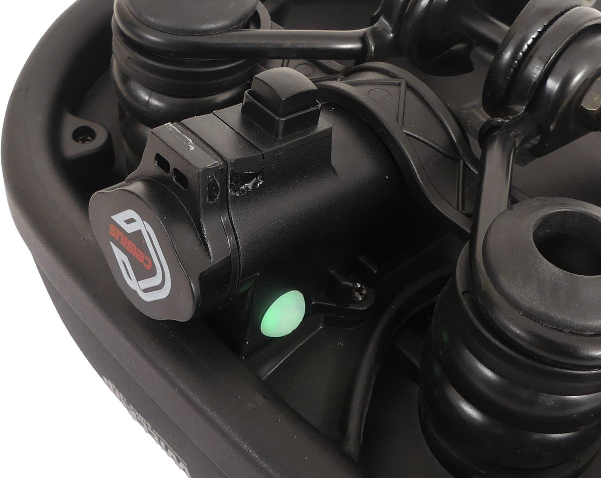 Wittkop Zadel Kelvin City Comfort Met Verwarming 27 X 19 Cm - Zwart