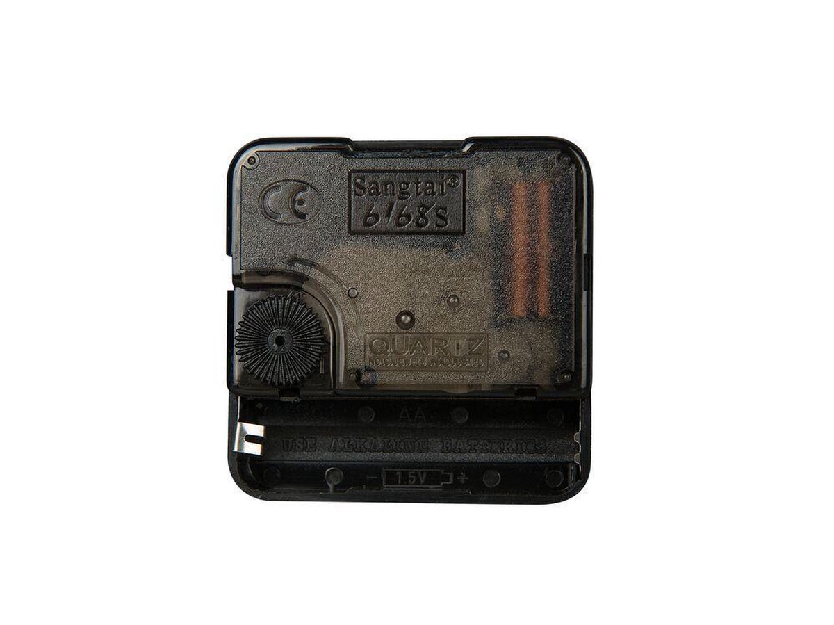 Beliani Reiden Wandklok Ijzer 56 X 56 Cm