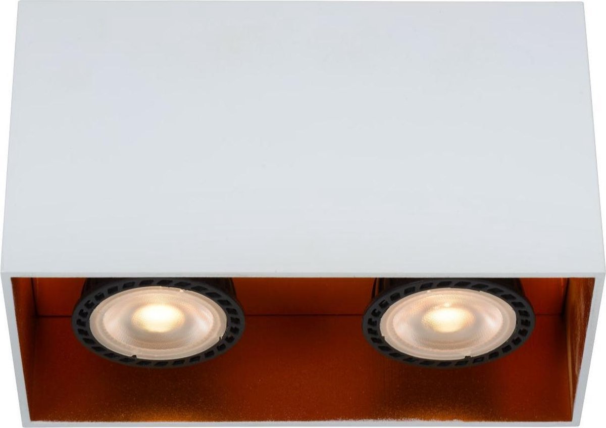 Lucide Bido Plafondspot Rechthoek 1xgu10/50w - Wit