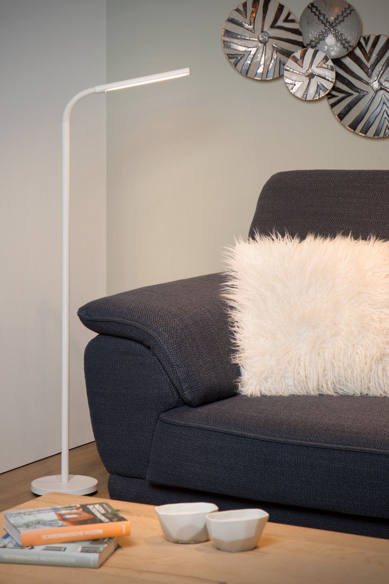 Lucide Gilly Staanlamp Led 5w H153 D20cm 2700k - Wit