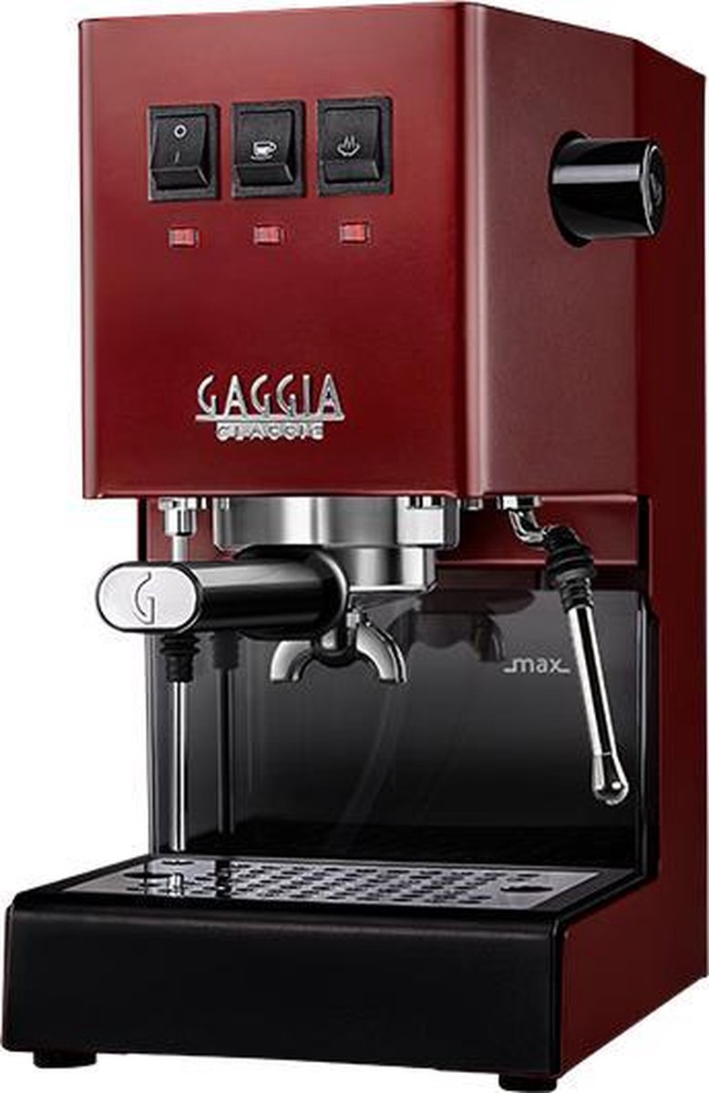 Gaggia Classic Pro 2019 - Espressomachine - Cherry Red - Rood