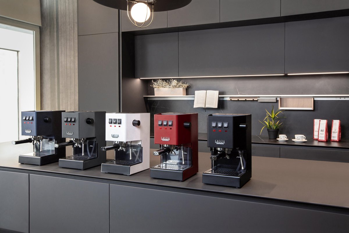 Gaggia Classic Pro Design Industrial Grey - Grijs