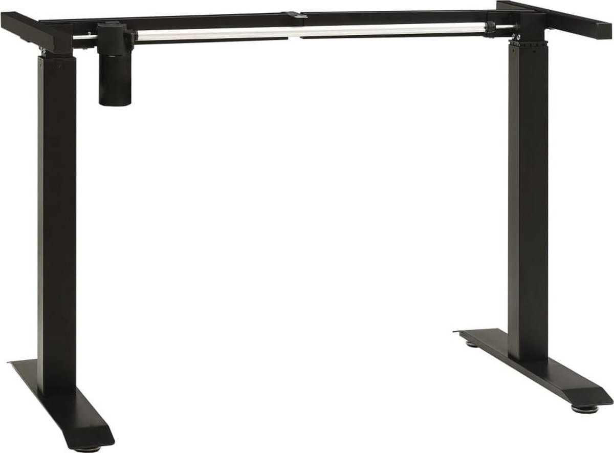 Vidaxl Zit-stabureauframe Elektrisch Gemotoriseerd - Negro