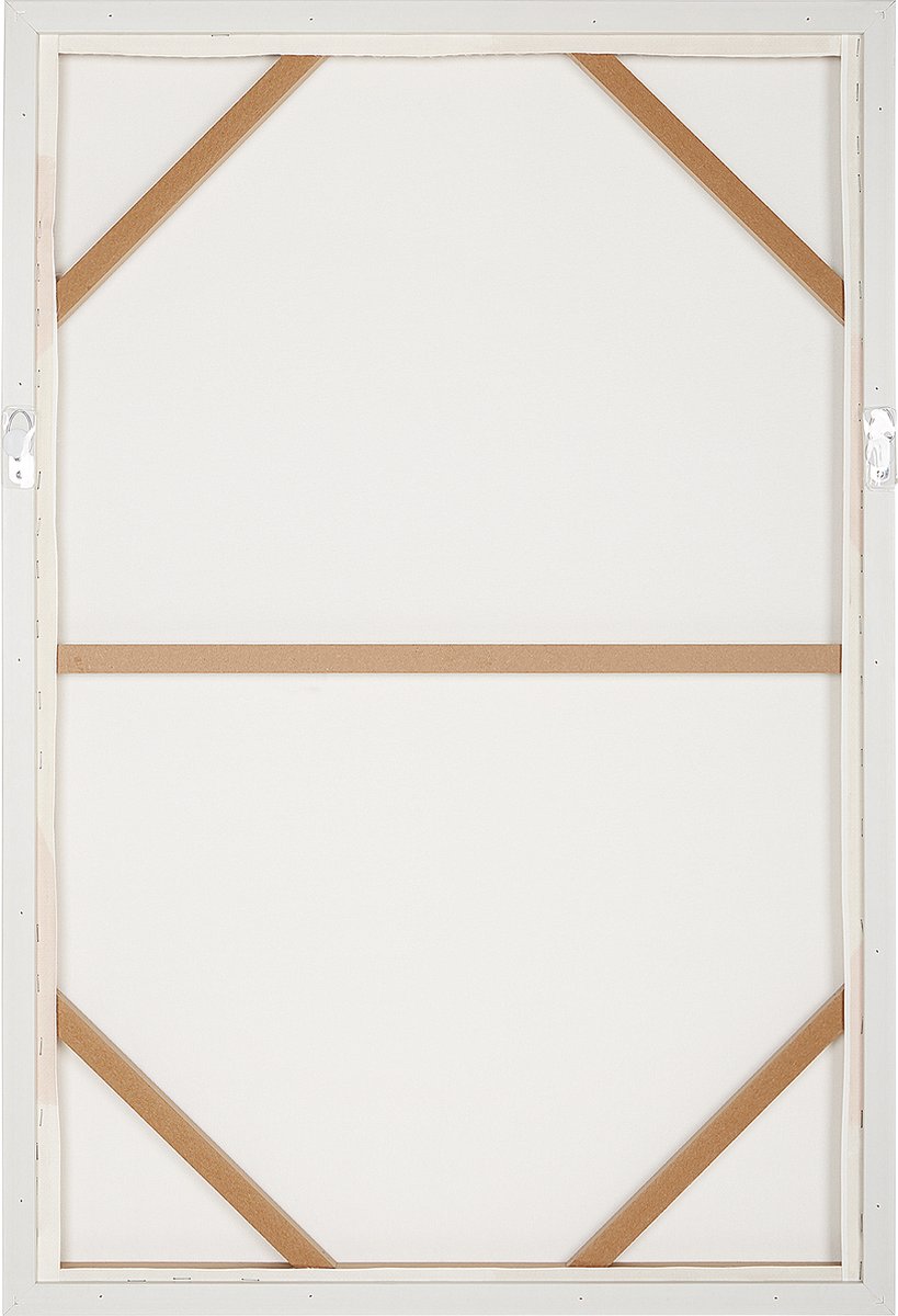 Beliani Gravoni Wanddecoratie Polyester 5 X 63 Cm - Grijs