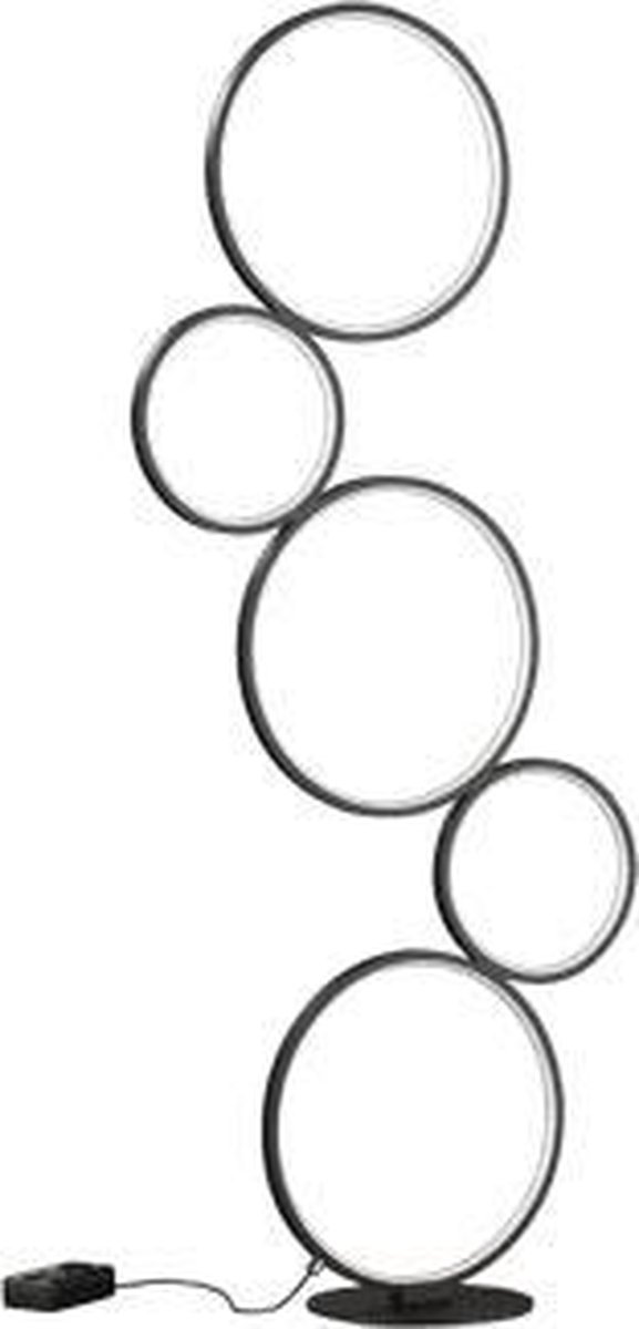 TRIO Rondo Vloerlamp - Zwart