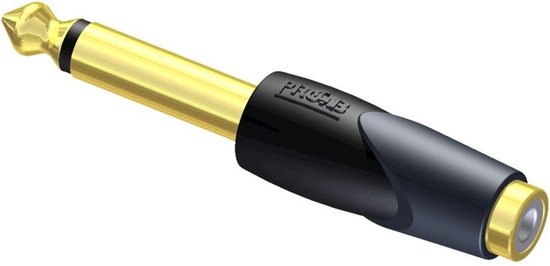 Procab CLP104 Classic RCA female - 6.3 mm jack mono verloop