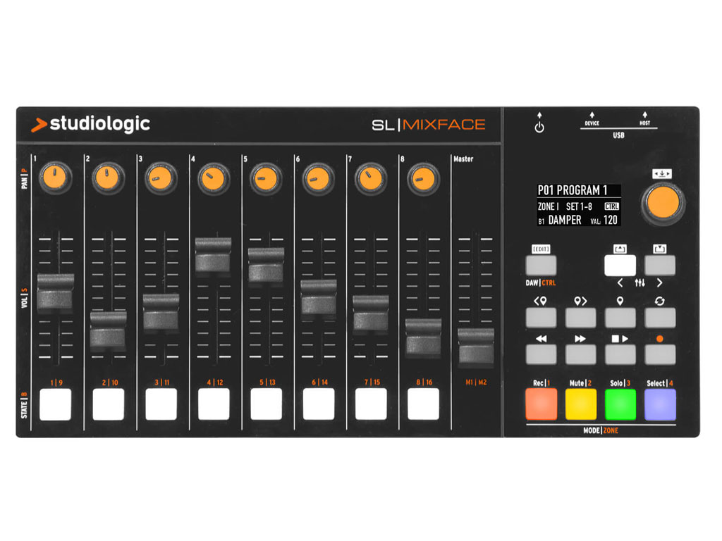 Studiologic SL Mixface USB/MIDI controller