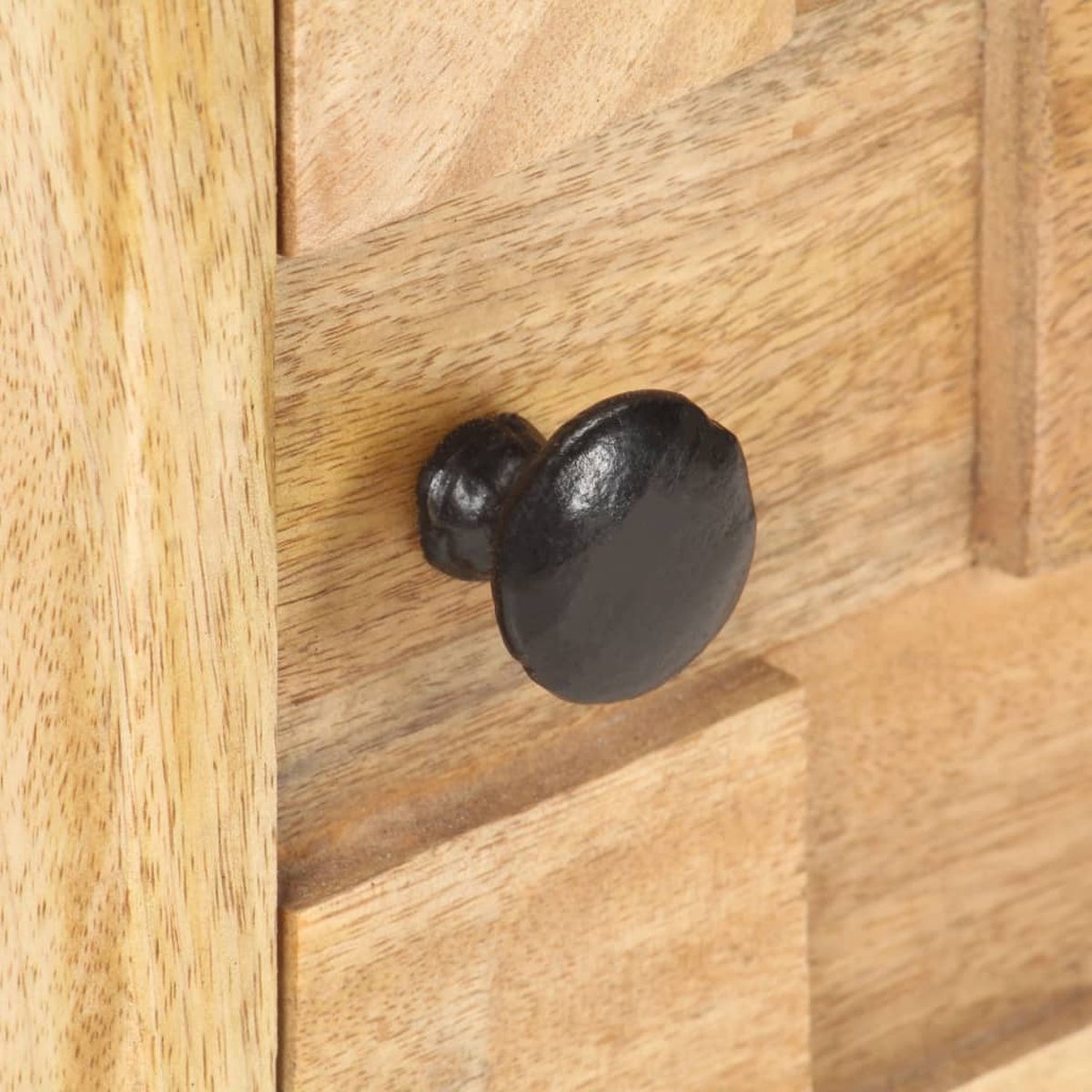 Vidaxl Nachtkastje 40x30x45 Cm Massief Mangohout - Bruin