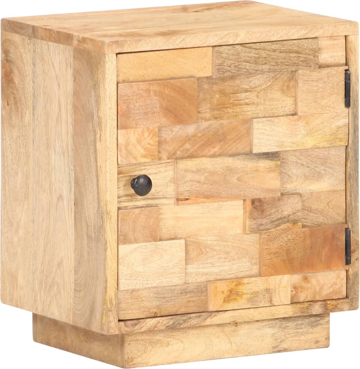 Vidaxl Nachtkastje 40x30x45 Cm Massief Mangohout - Bruin