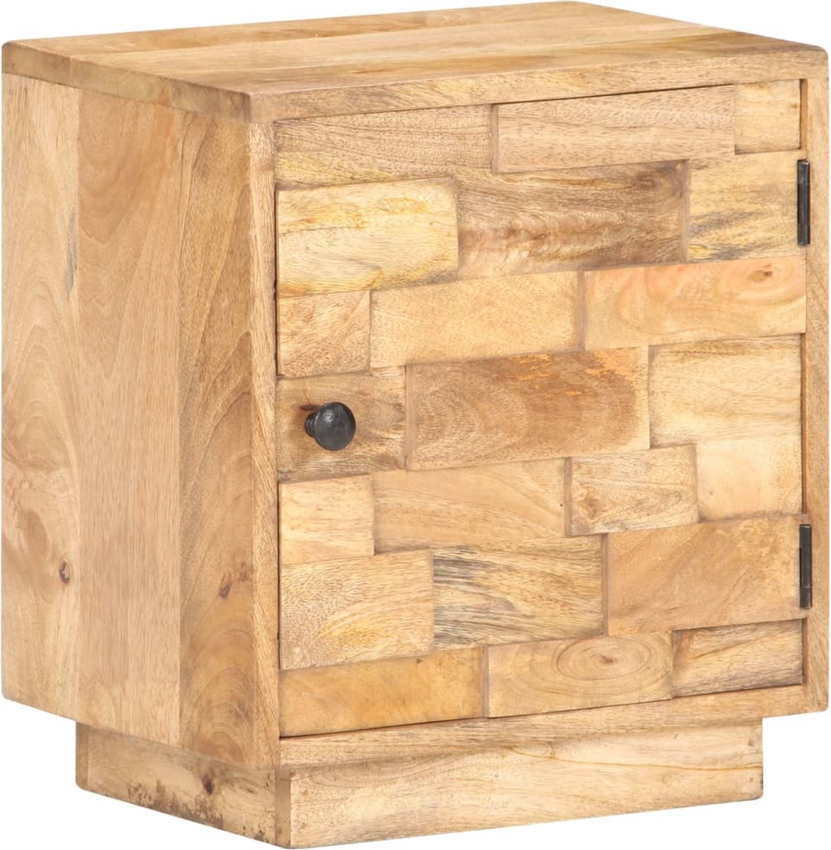 Vidaxl Nachtkastje 40x30x45 Cm Massief Mangohout - Bruin