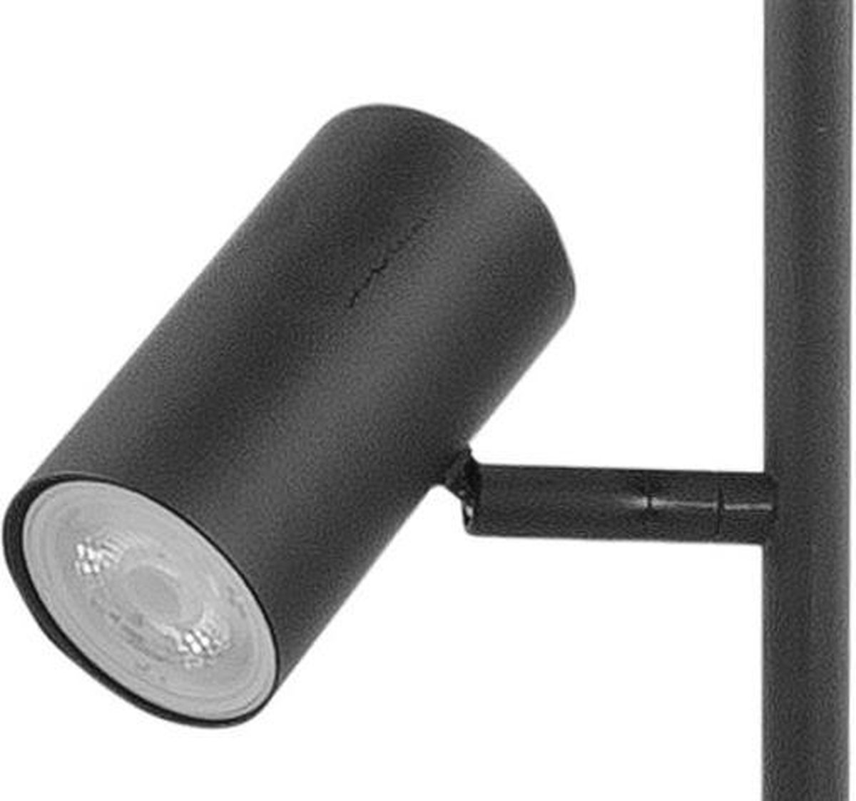 Highlight Vloerlamp Burgos 2 Lichts H 142 Cm - Zwart