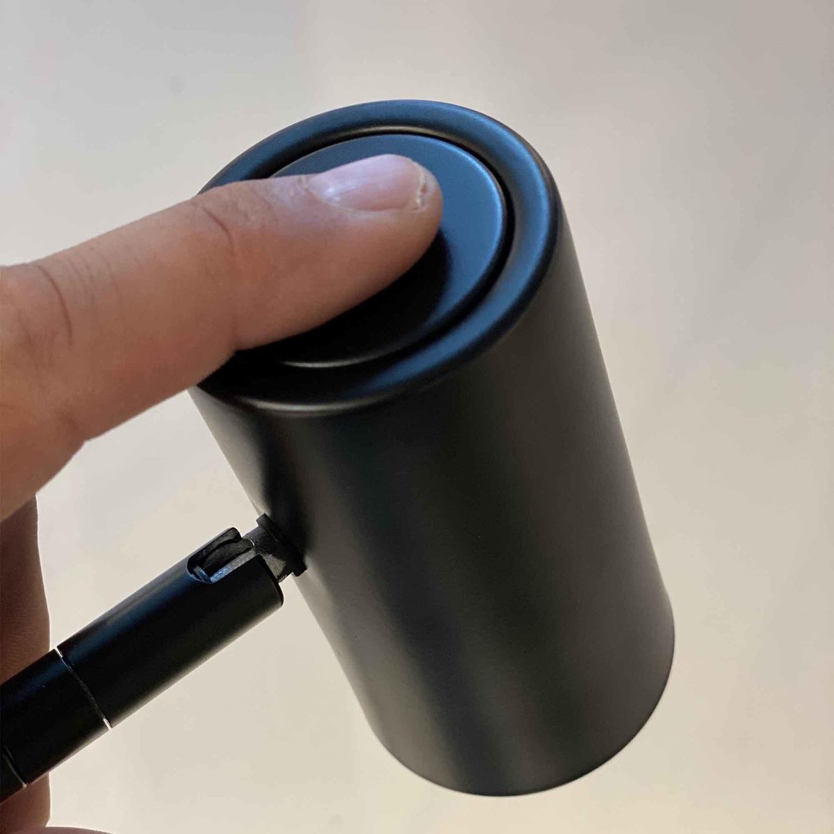 Highlight Vloerlamp Burgos 2 Lichts H 142 Cm - Zwart