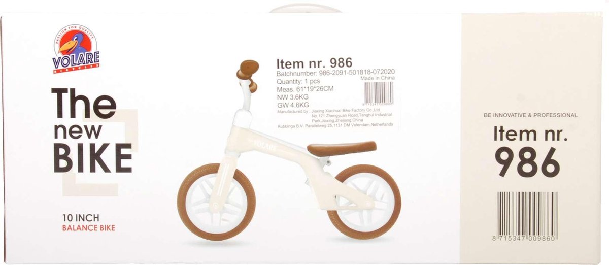 Volare 10 Inch Junior - Blauw