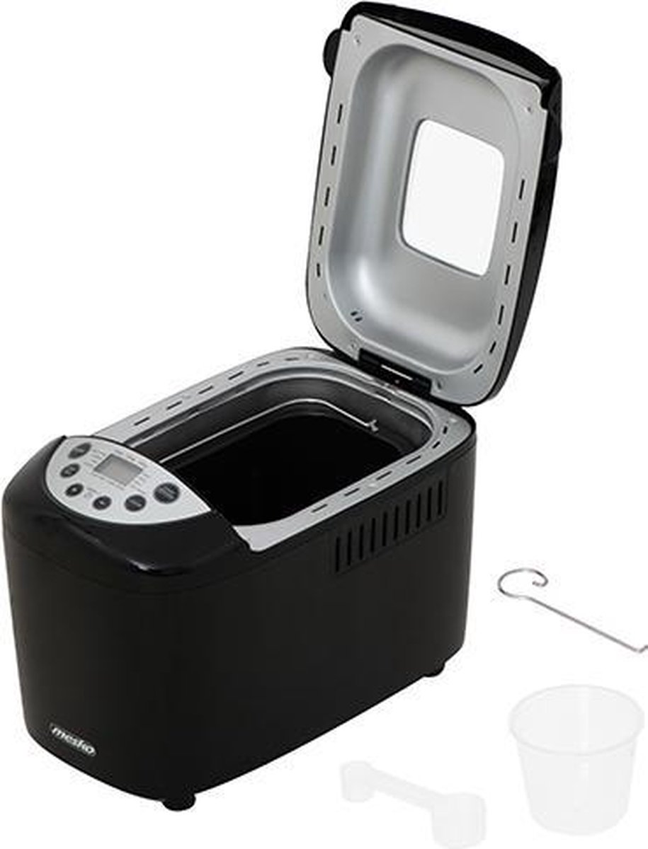 Mesko 6022- Broodbakmachine - 15 Programma's - - Zwart