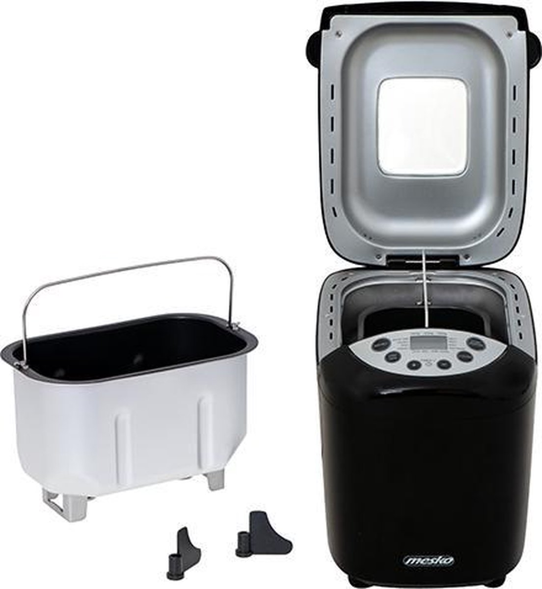 Mesko 6022- Broodbakmachine - 15 Programma's - - Zwart