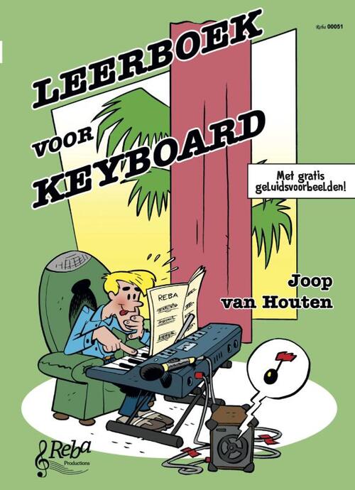 Reba Productions Leerboek voor keyboard 1