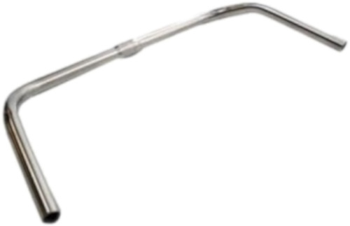 Gazelle stuurbocht omafiets 580 mm 25,4 mm RVS zilver - Silver