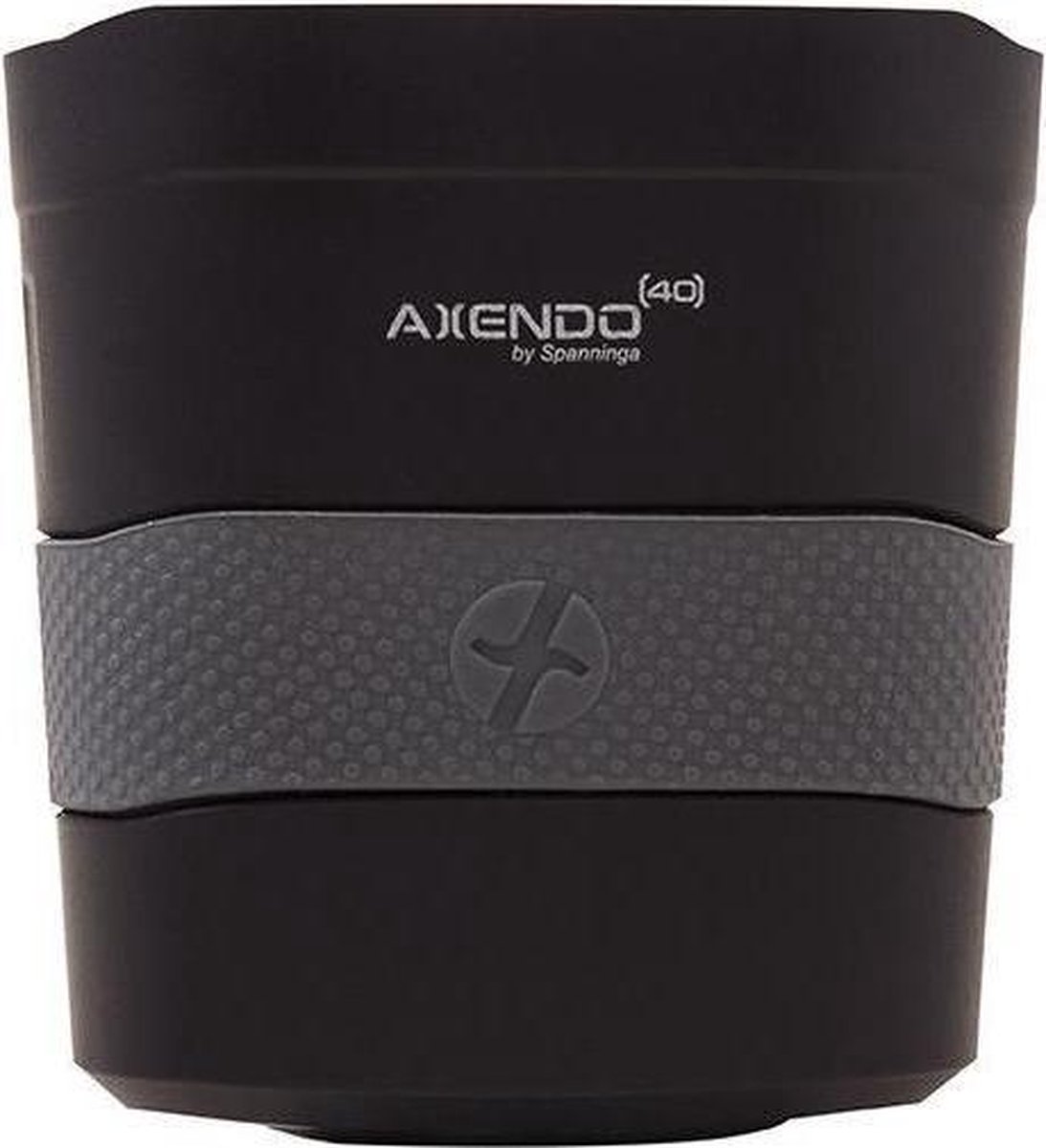 Spanninga voorlicht Axendo 40 XE led USB oplaadbaar - Zwart