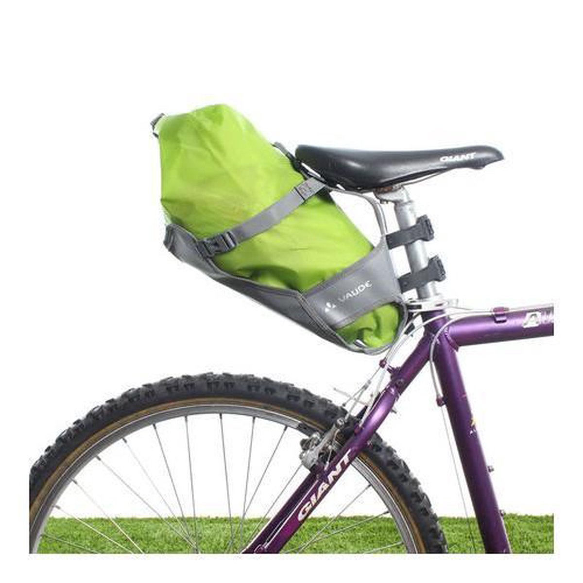 Vaude Zadeltas Trailsaddle 12L Zwart/ - Groen