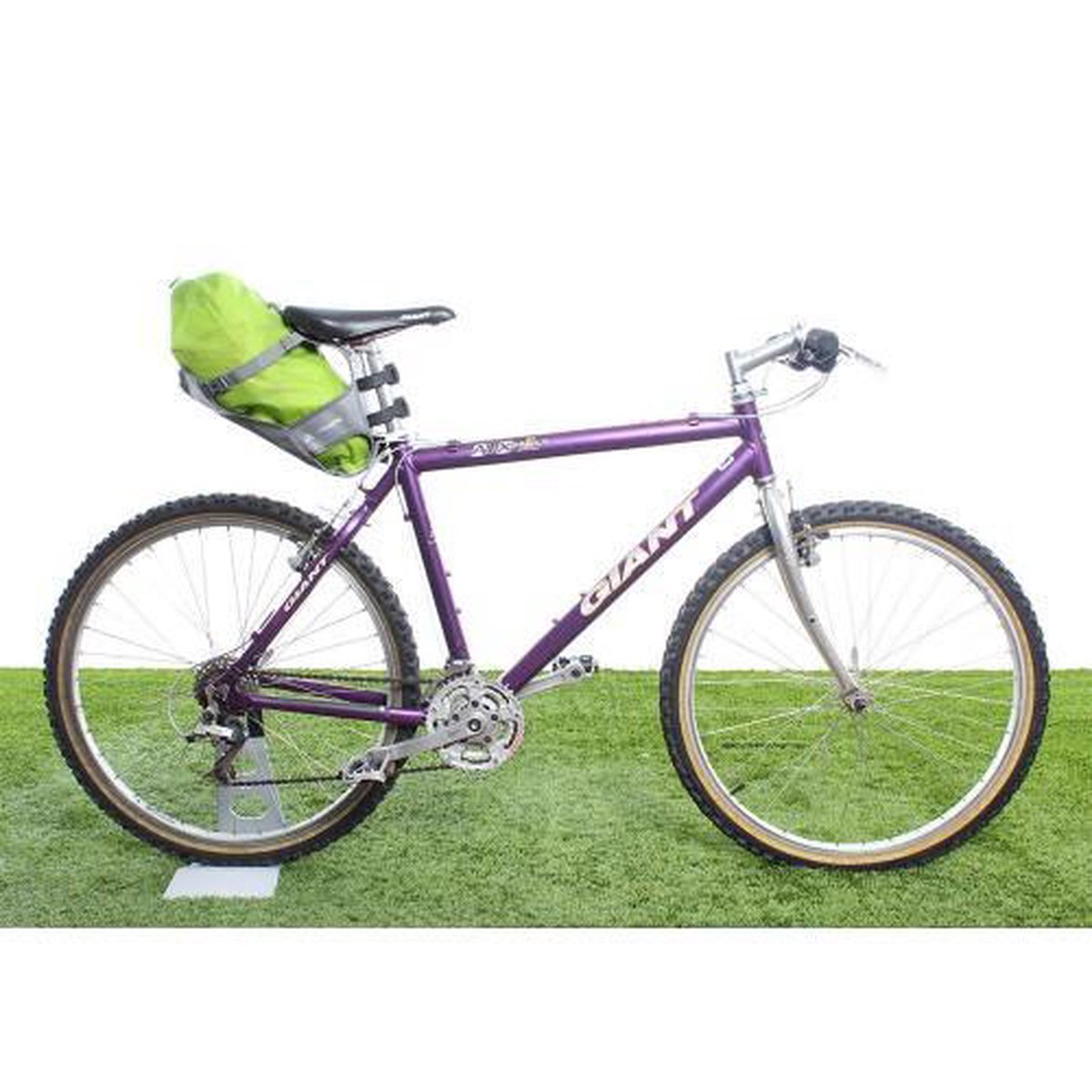 Vaude Zadeltas Trailsaddle 12L Zwart/ - Groen