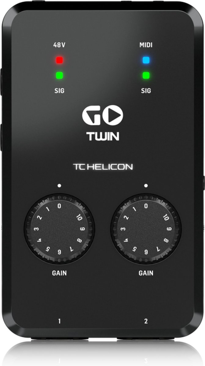 TC Helicon Go Twin mobiele audio interface