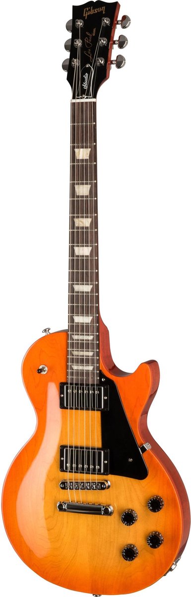 Gibson Modern Collection Les Paul Studio Tangerine Burst elektrische gitaar met soft shell case