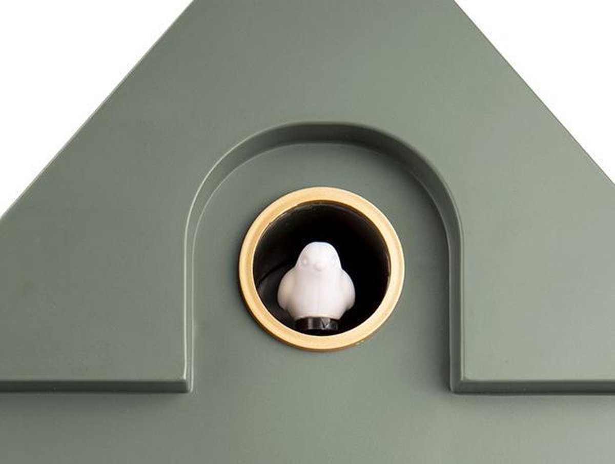 Karlsson Wandklok Cuckoo - Groen