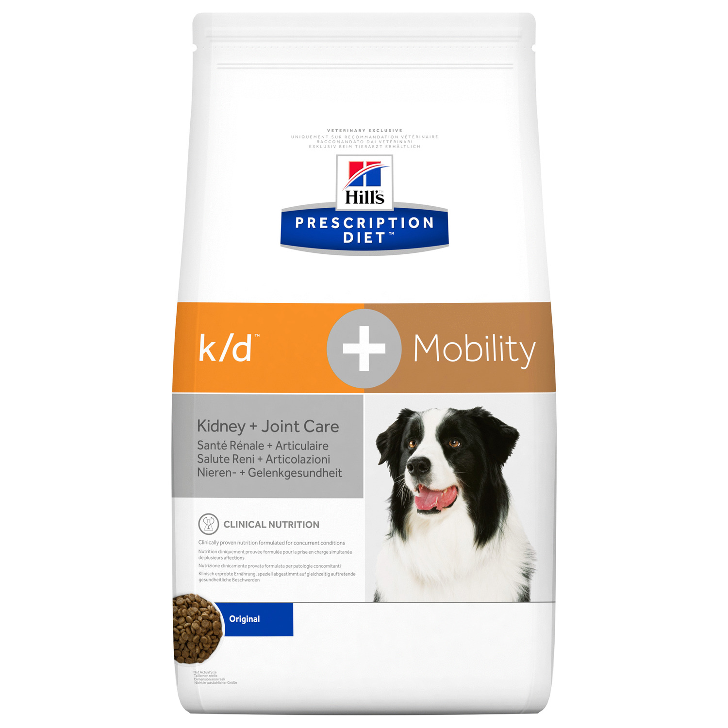 Hill's K/D + Mobility - Kidney + Joint Care Zak Kip - Hondenvoer - 12 kg Veterinaire Dieetvoeding