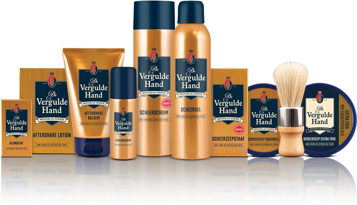 Vergulde Hand Scheergel - 200 ml
