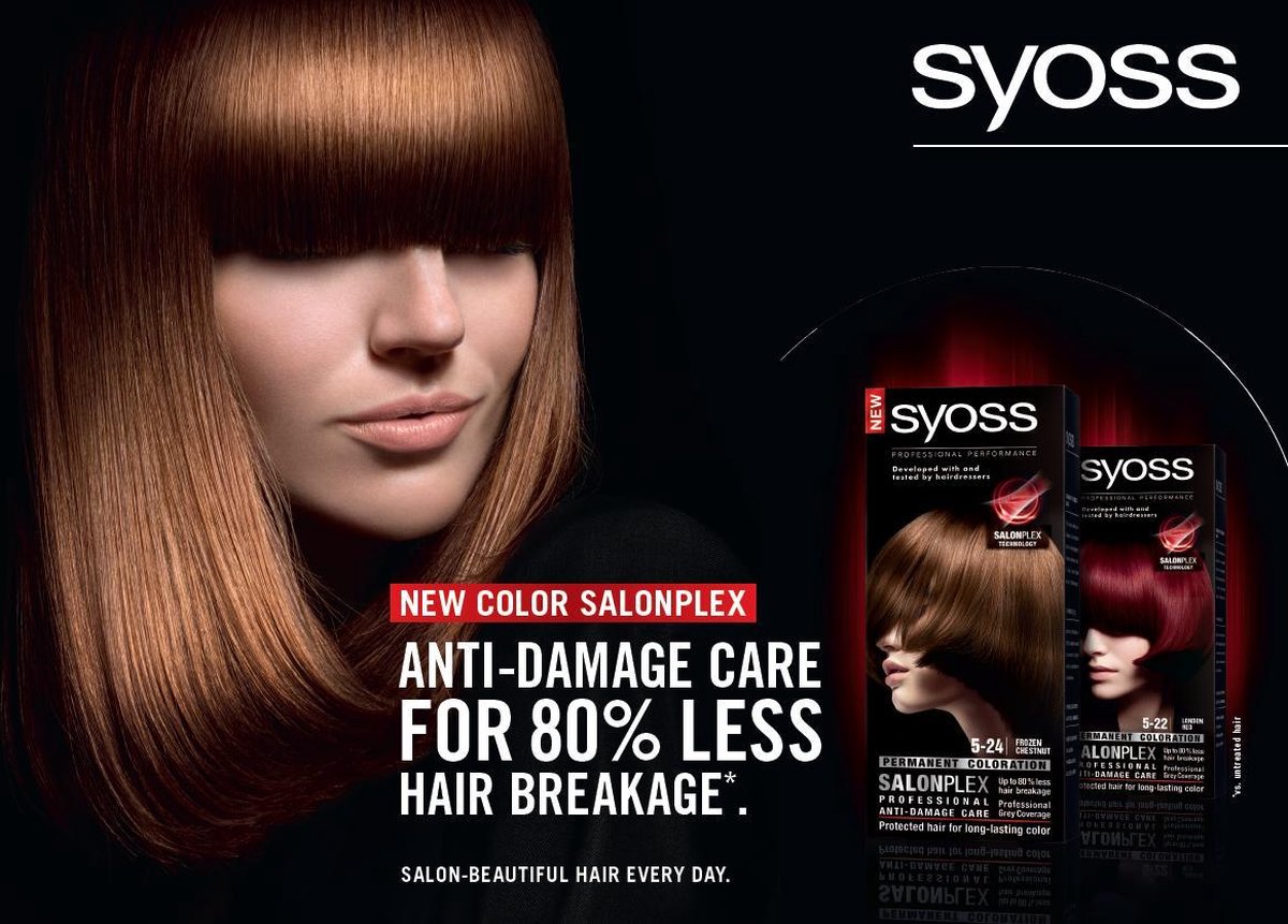 Syoss Haarverf Color Creme - Middel Blond Nr 7-6