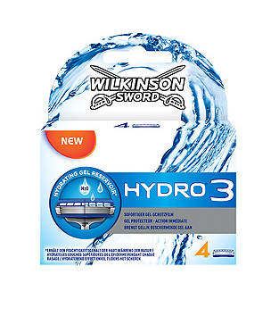 Wilkinson Scheermesjes Heren Hydro 3 - 4 stuks