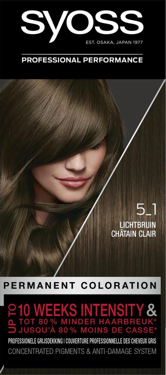 Syoss Haarverf Licht - Nr. 5-1 - Bruin